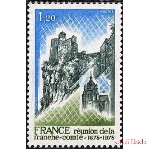 France Francia Nº 2015 1978 Reunión por la paz de Nimègue Lujo