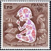 France Francia Nº 2028 1979 Año internacional del niño Lujo