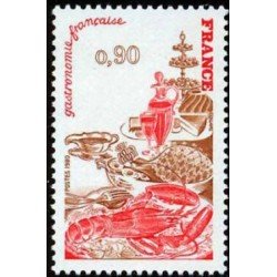 France Francia Nº 2077 1980 Gastronomía francesa Lujo