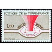 France Francia Nº 2093 1980 Ciencias de la Tierra Lujo