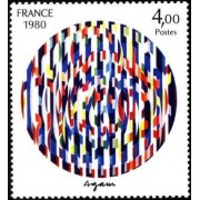 France Francia Nº 2113 1980Serie Creación Filatélica Lujo