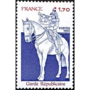 France Francia Nº 2115 1980 Guardia Republicana Lujo