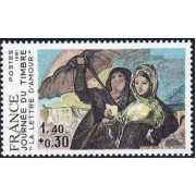 France Francia Nº 2124 1981 Día del sello Lujo