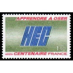 France Francia 2145 1981 Centenario de la fundación de la Escuela de altos estudios comerciales MNH