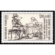 France Francia Nº 2258 1983 Día del sello Lujo