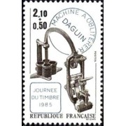 France Francia Nº 2362 1985 Día del sello Lujo