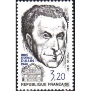 France Francia Nº 2390 1985 Homenaje a Charles Dullin Lujo