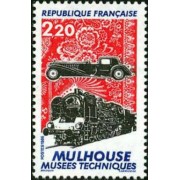 France Francia Nº 2450 1986 Museo técnico de Mulhouse Lujo