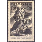 France Francia Nº 584 1943 A favor de la emergencia nacional Lujo