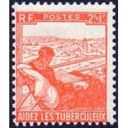 MED/S France Francia  Nº 736  1945  A favor de los tuberculosos Lujo