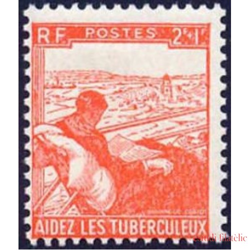 MED/S France Francia  Nº 736  1945  A favor de los tuberculosos Lujo