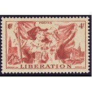 France Francia Nº 739 1945 Liberación de Alsacie y Lorraine MH