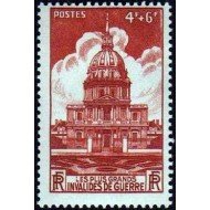 France Francia Nº 751 1946 A favor de los inválidos de guerra -Capilla de los inválidos (Paris) Lujo