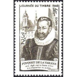 France Francia Nº 754 1946 Día del sello Lujo