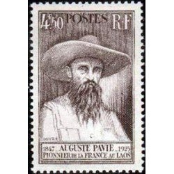 France Francia Nº 784 1947 Centenario del nacimiento del explorador Auguste Pavie Lujo France Francia Nº 784 1947 Centenario del nacimiento del explorador Auguste Pavie Lujo