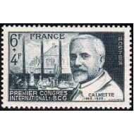 MED/S France Francia  Nº 814  1948  1º Congreso Internacional de B.C.G. Lujo