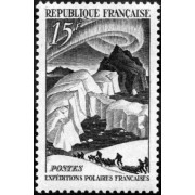 France Francia Nº 829 1949 Expediciones polares de P.E. Victor Lujo