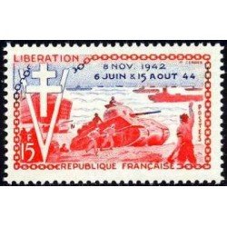 France Francia 983 1954 10 aniv. de la Liberación MNH France Francia 983 1954 10 aniv. de la Liberación MNH