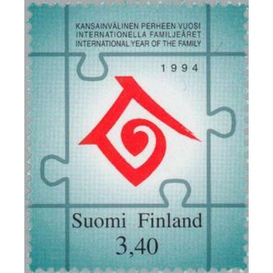 Finlandia - 1234 - 1994 Año inter. de la familia Símbolo Lujo