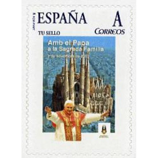 España Spain Grabado 3 Visita del Papa 2010 Juego completo España Spain Grabado 3 Visita del Papa 2010 Juego completo