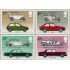 Gran Bretaña 1058/61 1982 Industria del automóvil Coches antiguos y modernos MNH