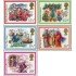 Gran Bretaña 1062/66 1982 Naividad Ilustraciones de canciones de navidad MNH