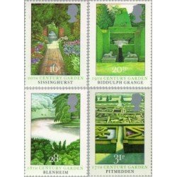 Gran Bretaña 1100/03 1983 Jardines británicos MNH Gran Bretaña 1100/03 1983 Jardines británicos MNH