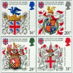 Gran Bretaña 1113/16 1984 Heráldica MNH Gran Bretaña 1113/16 1984 Heráldica MNH