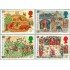 REL/S Gran Bretaña 1226/29 1986  Vida medieval  MNH