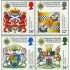 Gran Bretaña 1274/77 1987 Heráldica-escudos escoceses MNH