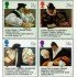 Gran Bretaña - 1303/06 - 1988 Primeras traducciones de la biblia al galés MNH