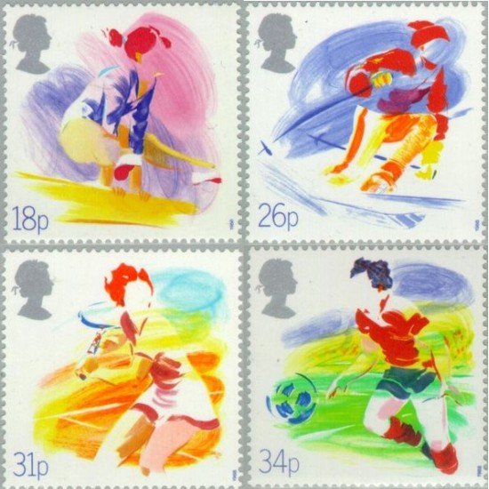 Gran Bretaña - 1307/10 - 1988 Deportes MNH