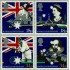 Gran Bretaña 1315/18 1988 Bicentenario de Australia MNH