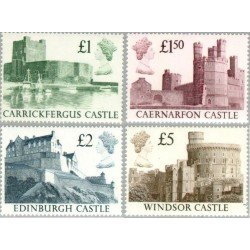 Gran Bretaña - 1340/43 - 1988 Castillos británicos MNH Gran Bretaña - 1340/43 - 1988 Castillos británicos MNH