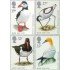 Gran Bretaña - 1363/66 - 1989 100º Aniv. de la sociedad de protección de los pájaros MNH
