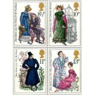 Gran Bretaña 766/69 1975 Bicentenario de Jane Austen-ilustraciones-MNH MNH
