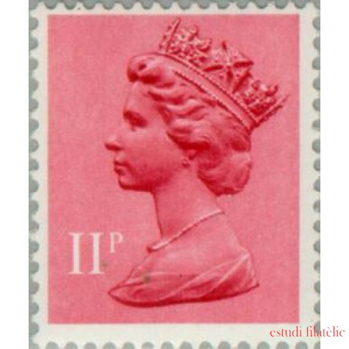 Gran Bretaña - 784A - 1980 Serie-Isabel II-rosa,carmín Lujo