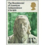 Gran Bretaña 794 1976 Bicentenario independencia de EEUU MNH
