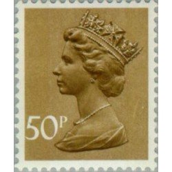 Gran Bretaña - 821 - 1977 Serie-Isabel II-marrón, sépia- MNH Gran Bretaña - 821 - 1977 Serie-Isabel II-marrón, sépia- MNH