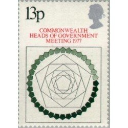 Gran Bretaña 833 1977 Conferencia cumbre de la Commonwealth MNH Gran Bretaña 833 1977 Conferencia cumbre de la Commonwealth MNH