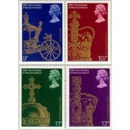 Gran Bretaña 864/67 1978 25 Aniv. coronación Isabel II MNH