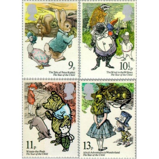 FAU5/S Gran Bretaña  896/99 1979 Año internacional de la infancia MNH