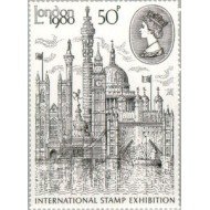 Gran Bretaña 931 1980 Exp. filatélica internacional Londres 1980 MNH