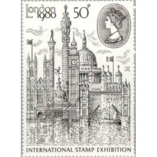 Gran Bretaña 931 1980 Exp. filatélica internacional Londres 1980 MNH Gran Bretaña 931 1980 Exp. filatélica internacional Londres 1980 MNH