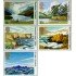 Gran Bretaña 996/00 1981 Patrimonioi nacional Lugares MNH