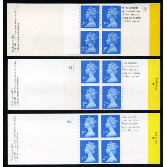 Gran Bretaña - 1473bloque4-C - 1995 Isabel II Carnet bloque 4 sellos tipo nº 1473