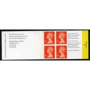 Gran Bretaña - 1474a - 1990 Isabel II Carnet bloque 4 sellos 2 nº 1474a 2 nº 1474b Lujo