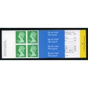 Gran Bretaña - 1572c-C - 1992 Isabel II Carnet bloc de 4 sellos 2 nº 1572c+ 2nº 1572d + 4 etiquetas correo aéreo Lujo