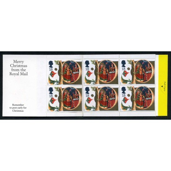 Gran Bretaña - 1574-C - 1991 Carnet banda horizontal 20 sellos nº 1574