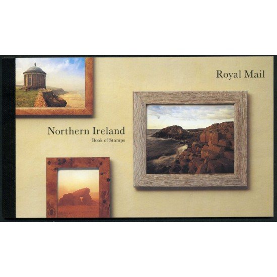 Gran Bretaña - 1772-C - 1994 Irlanda del Norte Carnet de prestigio 2 cartas postales 6 pag. de texto e ilustraciones y 4 pag. sellos